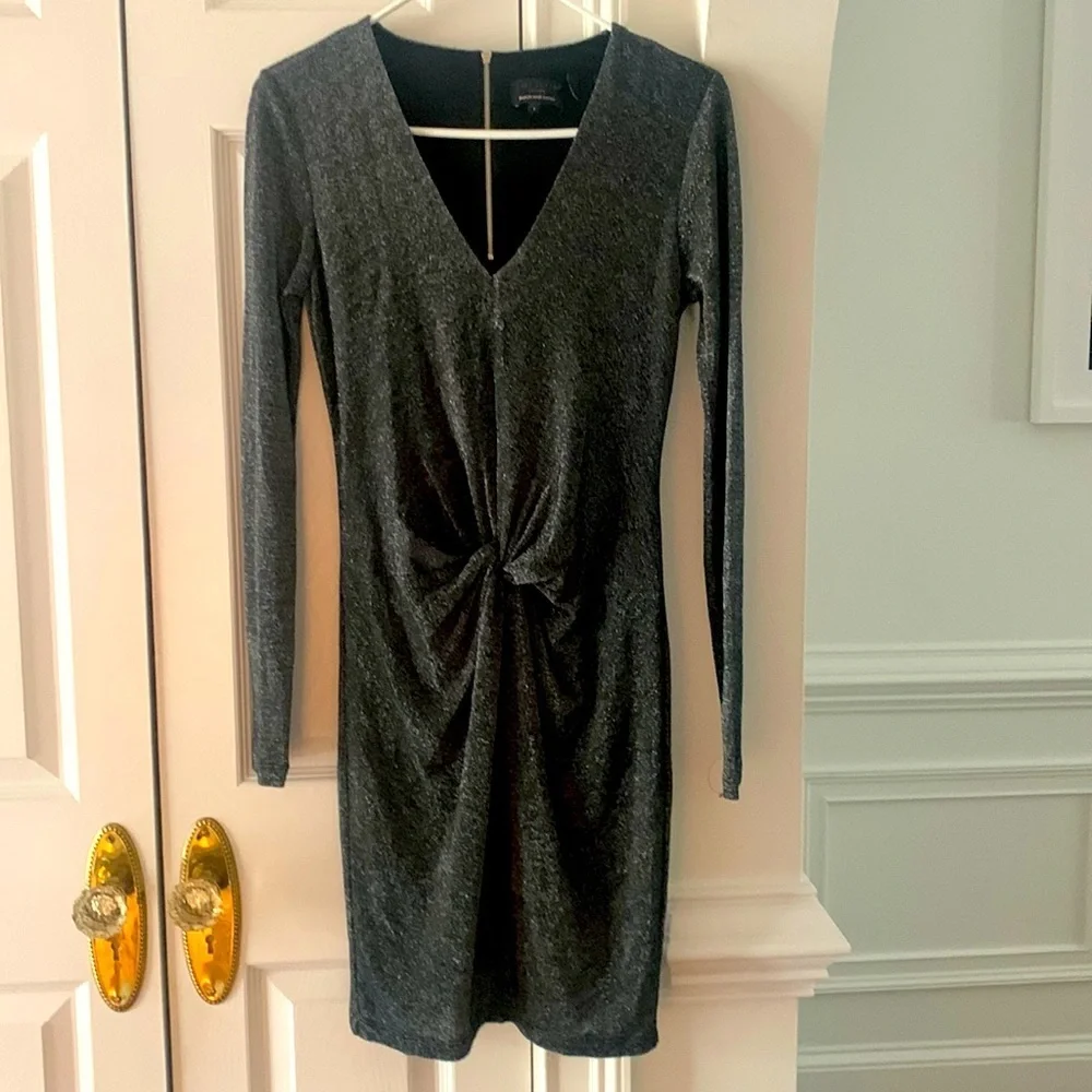 $189 NEW Ted Baker London Dress Cocktail Long Sleeve Sheath Zippered Back - Picture 3 of 17